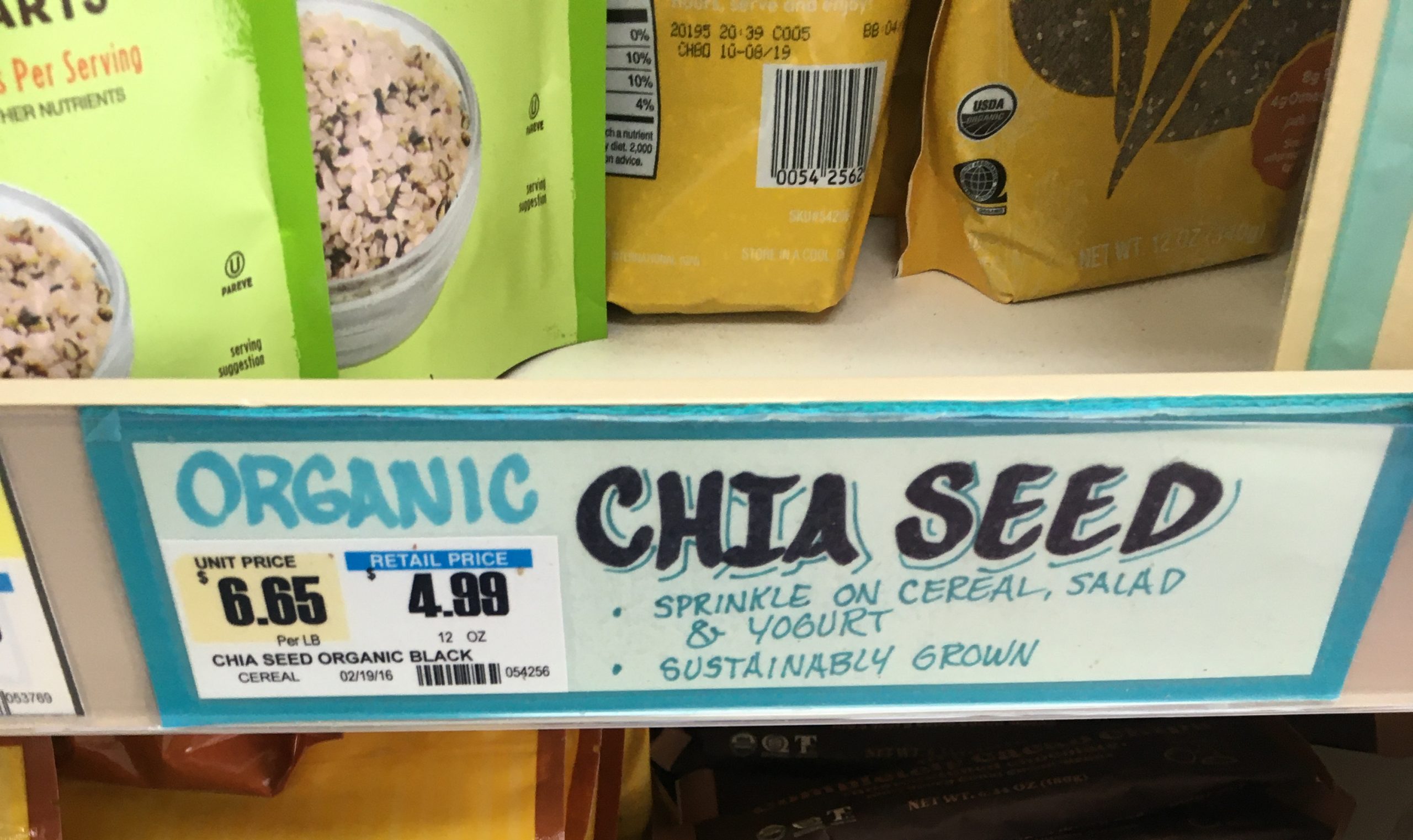 Trader Joe's Chia Seeds, Organic Black - Trader Joe's Reviews