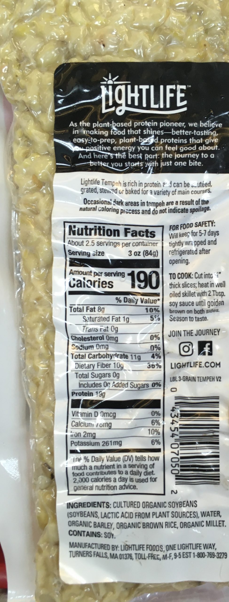 Trader Joe's Tempeh, Three Grain Trader Joe's Reviews